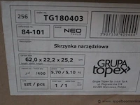 2 metalen gereedschapskisten neo tools - afbeelding 3 van  3