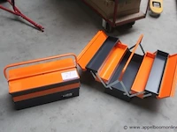 2 metalen gereedschapskisten neo tools - afbeelding 1 van  2
