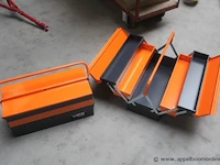 2 metalen gereedschapskisten neo tools - afbeelding 1 van  1