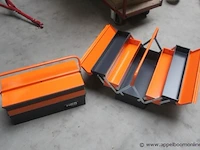 2 metalen gereedschapskisten neo tools - afbeelding 1 van  1