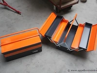 2 metalen gereedschapskisten neo tools - afbeelding 1 van  1