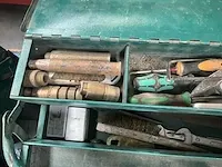 2 metalen gereedschapskoffers met inhoud - afbeelding 10 van  22