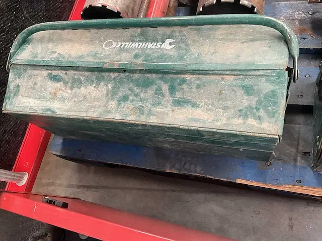 2 metalen gereedschapskoffers met inhoud - afbeelding 14 van  22