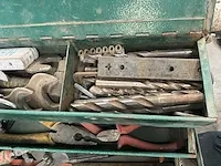 2 metalen gereedschapskoffers met inhoud - afbeelding 21 van  22