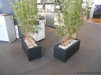 2 metalen plantenbakken - afbeelding 1 van  1