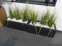 2 metalen plantenbakken - afbeelding 1 van  1
