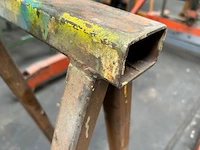2 metalen schragen - afbeelding 3 van  3
