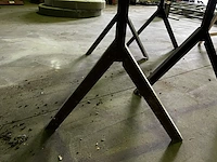 2 metalen schragen - afbeelding 3 van  3