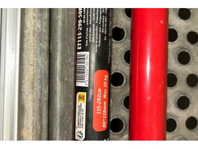 2 metalen steunen brick - afbeelding 3 van  3