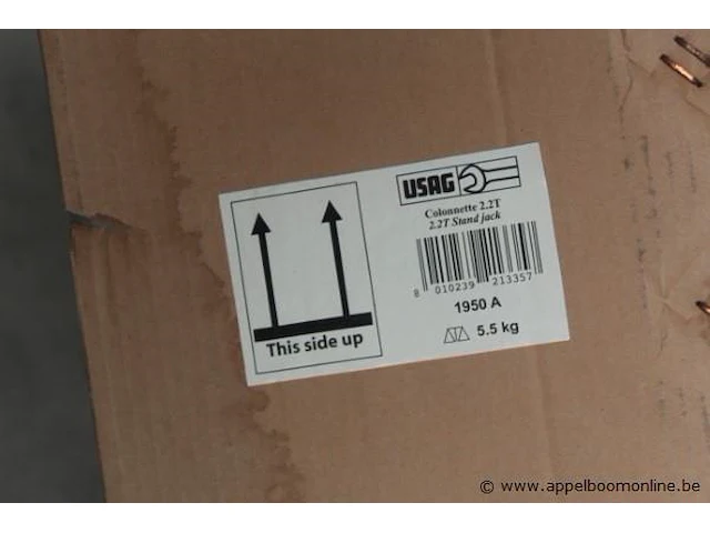 2 metalen steunen usag - afbeelding 2 van  2