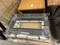 2 metalen tafelpoten - afbeelding 1 van  4