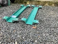 2 metalen transportkarretjes - afbeelding 1 van  2