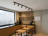 2 meter pro set railverlichting met 6 st 18w 4000k railspot (1x) - afbeelding 6 van  9