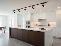 2 meter pro set railverlichting met 6 st 18w 4000k railspot (4x) - afbeelding 2 van  9