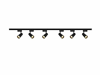 2 meter pro set railverlichting met 6 st 18w 4000k railspot (4x) - afbeelding 4 van  9