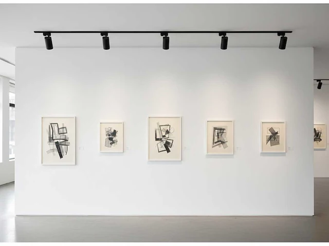 2 meter railsysteem met 6 st railspot gu10 fitting met ring (2x) - afbeelding 7 van  10