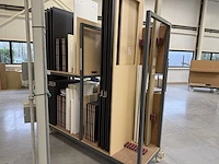 2 meubelkarren incl houten panelen - afbeelding 3 van  6