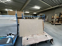 2 meubelkarren met rug - afbeelding 4 van  5