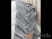 2 michelin banden voor michelin 18r 22.5 xf machines - afbeelding 2 van  6