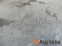 2 michelin banden voor michelin 18r 22.5 xf machines - afbeelding 5 van  6