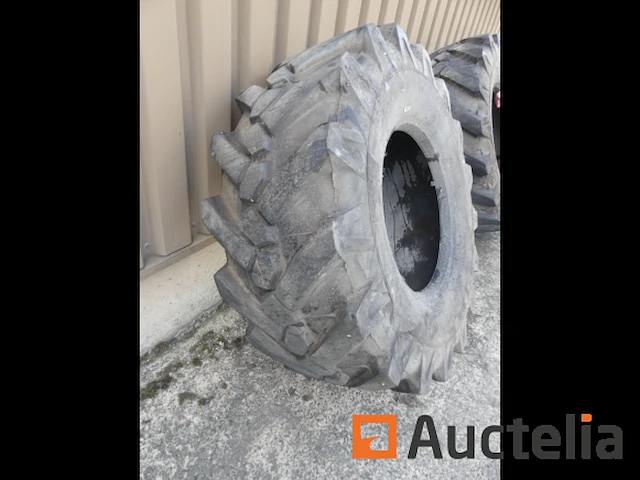 2 michelin banden voor michelin 18r 22.5 xf machines - afbeelding 6 van  6