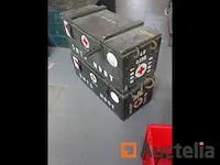 2 militaire houten kisten van het rode kruis - afbeelding 5 van  5