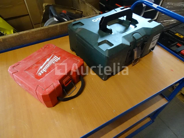 2 milwaukee opbergdozen, metabo - afbeelding 1 van  5