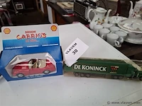2 miniatuurauto's - afbeelding 1 van  1