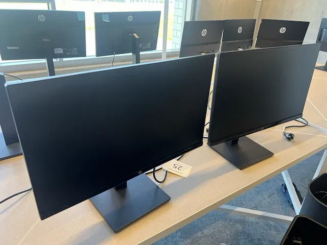 2 monitors 23,8inch hp p24q g4 - afbeelding 1 van  3