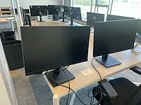 2 monitors 23,8inch hp p24q g4 - afbeelding 1 van  3