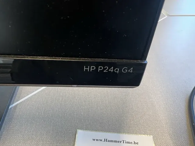 2 monitors 23,8inch hp p24q g4 - afbeelding 3 van  3
