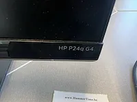 2 monitors 23,8inch hp p24q g4 - afbeelding 3 van  3