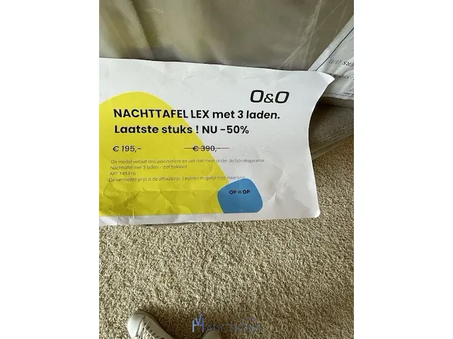 2 nachttafeltjes - afbeelding 3 van  3