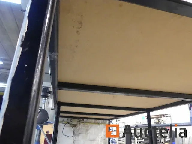 2 niet-ontmantelbare werktafels - afbeelding 2 van  6
