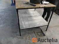 2 niet-ontmantelbare werktafels - afbeelding 6 van  6