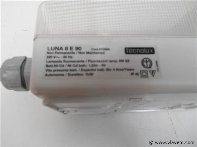 2 noodverlichtingen technolux - afbeelding 2 van  5