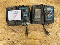 2 oplaadstations makita - afbeelding 1 van  5