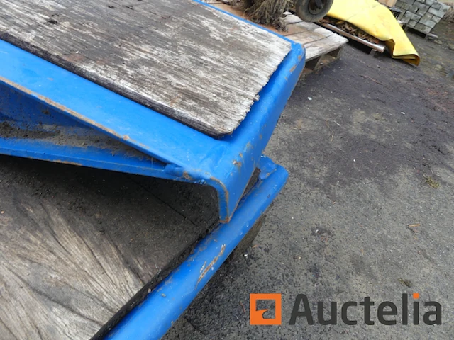2 oprijplaten voor zware machines - afbeelding 5 van  6