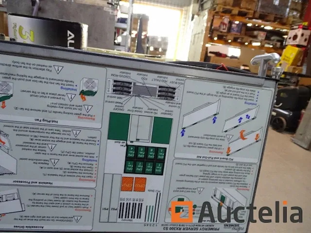 2 opslagrekken gegevens fujitsu-siemens primergy rx300 s3 - afbeelding 9 van  10