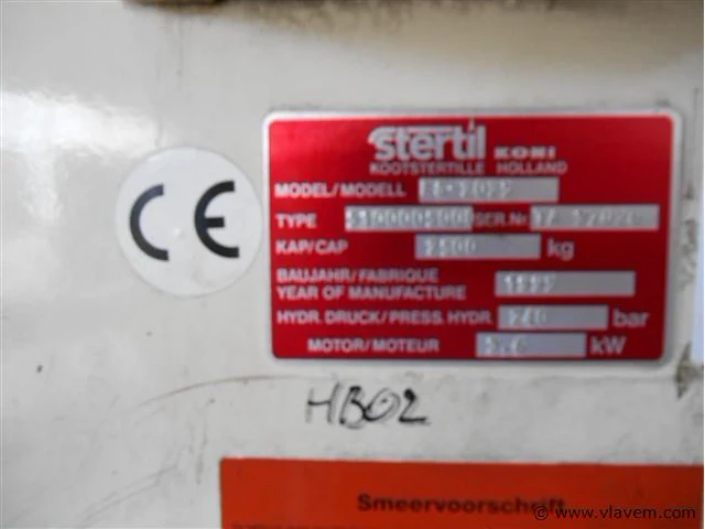2-paals hefbrug - afbeelding 2 van  3