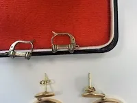 2 paar goudkleurige oorbellen - afbeelding 3 van  7