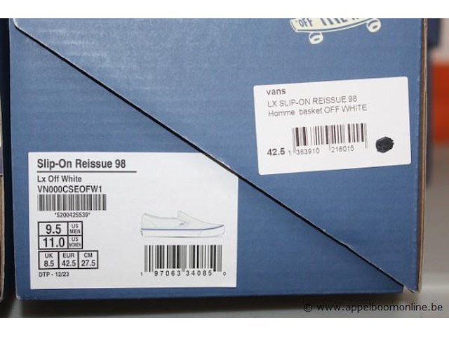 2 paar herenschoenen vans maat 42,5 - afbeelding 3 van  3