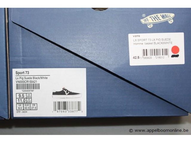 2 paar herenschoenen vans maat 42,5 - afbeelding 3 van  3