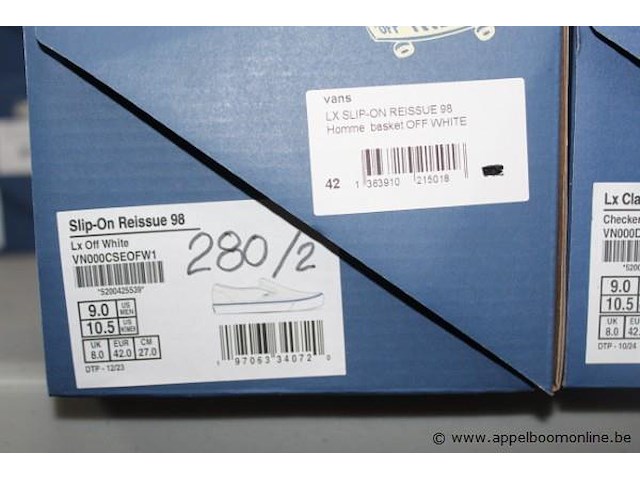 2 paar herenschoenen vans maat 42 - afbeelding 2 van  3