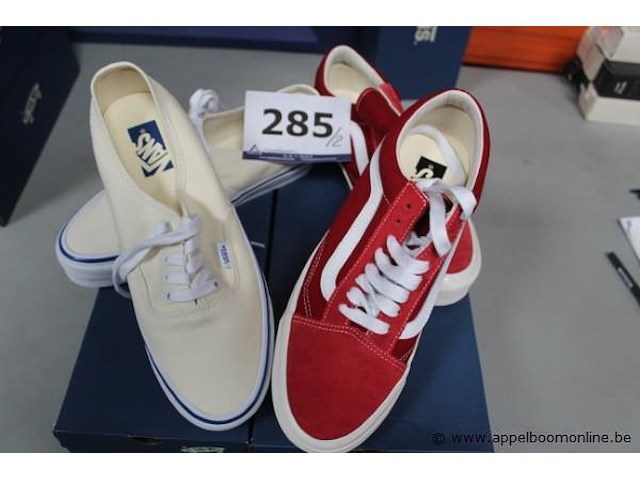 2 paar herenschoenen vans maat 43 - afbeelding 1 van  3