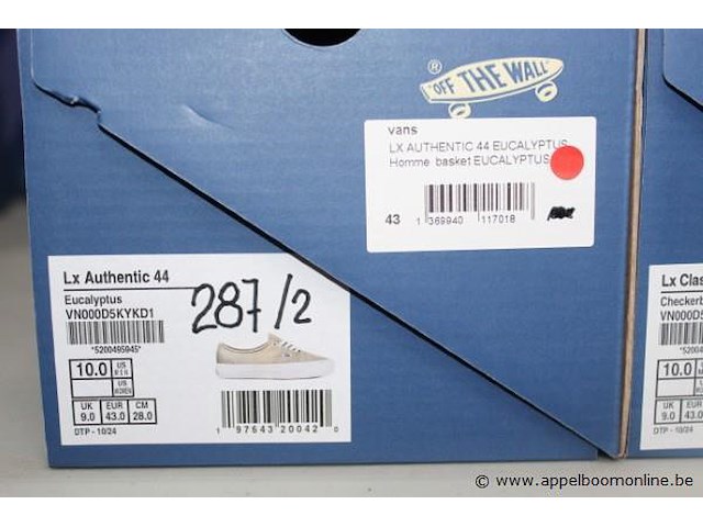 2 paar herenschoenen vans maat 43 - afbeelding 2 van  3