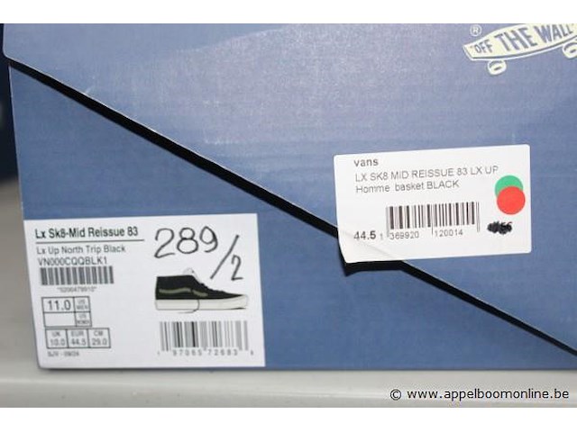 2 paar herenschoenen vans maat 44,5 - afbeelding 2 van  3