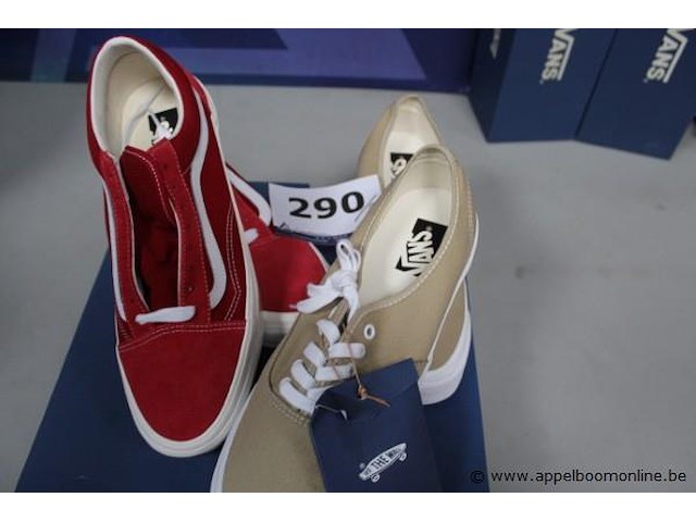 2 paar herenschoenen vans maat 44,5 - afbeelding 1 van  3