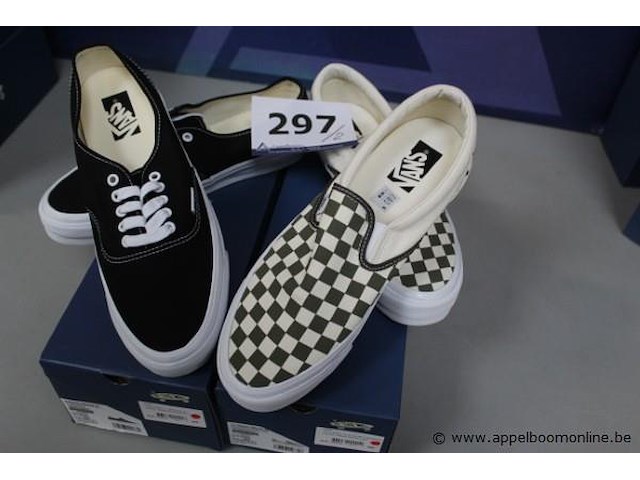 2 paar herenschoenen vans maat 44,5 - afbeelding 1 van  3