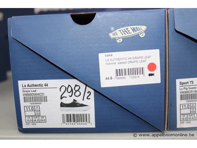 2 paar herenschoenen vans maat 44,5 - afbeelding 2 van  3